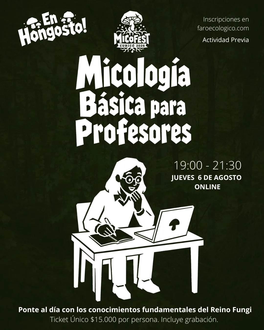 Afiche de Micología Básica para Profesores